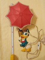 Fali lámpa Donald kacsa CCCR retro gyerek szoba Disney figura
