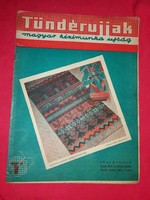 Antik 1941 április TÜNDÉRUJJAK kézimunka Magazin melléklettel gazdagon illusztrálva