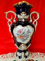 Hollóházi barokk váza