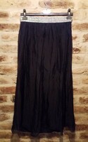 Olasz selyem-viszkóz maxi szoknya One Size