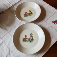 Retro bakelit mese tányér. Igen ritka!