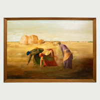 Louis-Theodore Dube: Farm életkép másolata