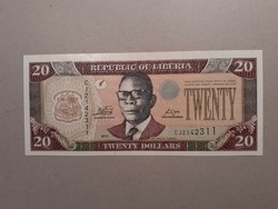 Libéria-20 Dollár 2011 UNC