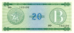 KUBA 1985 20 peso UNC