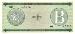 KUBA 1985 1 peso UNC