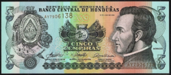 Honduras 5 Lempira 2006 UNC