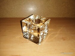 Üveg levélnehezék kocka - 5,2*5,2*5,2 cm (b)