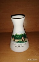 Bodrogkeresztúri kerámia HARKÁNY emlék váza - 10,5 cm magas (19/d)