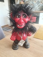 Vintage retro bólogatós ördög figura