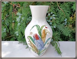 Alois Dallmayr, München, gyűjtői kávéházi porcelán váza