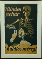 Magyar Tanácsköztársaság ,mozgalmi plakát ,1959 offset .