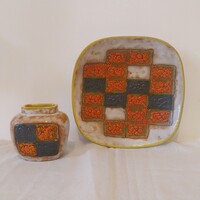 2db Retro Várdeák kerámia