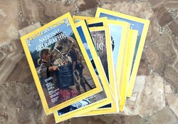 National Geographic Magazin eredeti angolnyelvű kiadás  13 évjárat (1977-től 1990-ig)