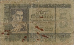 5 schilling 1951 Ausztria 1. Nagyon ritka