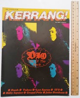 Kerrang 1983/44 Dio Rush Tubes Lee Aron UFO Squier Grand Prix Bonham J Thunders Lita Ford