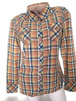 EREDETI TOMMY HILFIGER (S) ELEGÁNS HOSSZÚ UJJÚ KOCKÁS NŐI ING