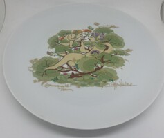 German Rosenthal Porcelain Plate 30cm Midsummer Night's Dream by Björn Wiinblad