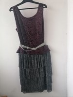 Szebbnél szebbek molett nálam elegáns alkalmi egyedi szoknya 44 46 48 96 derék 66 hossz C&A