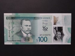 Jamaika 100 Dollars 2022 Unc