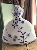Nagy méretű porcelán kék-fehér váza