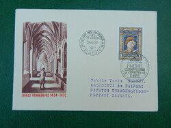 FDC 1972. Janus Pannonius halálának 500. évfordulója