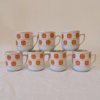 7db Csehszlovák porcelán bögre