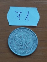 LENGYELORSZÁG 50 GROSZY 1965 ALU.  71.