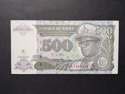 Zaire 500 Zaires 1994 Unc