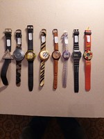 Retro Quartz watches 8 pcs assorted
