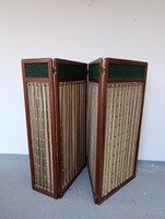 Antik art deco bútor paraván keményfa térelválasztó 736 9497