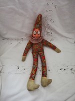 Vintage gumifejű nagyméretű bohóc