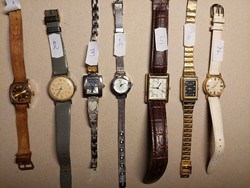 Retro Quartz és Mechanikus órák 7 db.