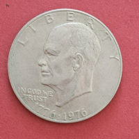 3,8 cm Eisenhower 1 dollár Amerikai Egyesült Államok A függetlenség 200 éves évfordulója (417)