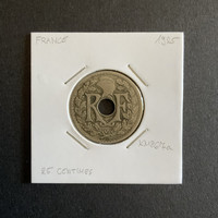 Franciaország 25 Centimes, 1925, KM867a