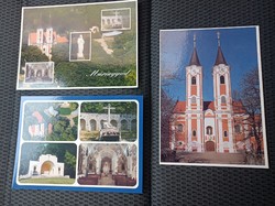Postatiszta kèpeslap postatiszta/Màriagyűd 3 db postatiszta.