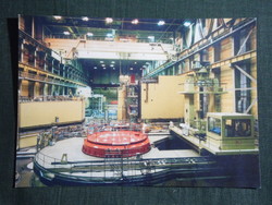 Képeslap,Paks, Atomerőmű látkép,részlet,, 1990-