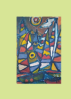 Cs. Németh Miklós: Vitorlások 70x50 cm