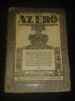 1929-30 Az Erő, Magyar Ifjúsági Lap, XIII. évf. 1.-9. száma (egybekötve)