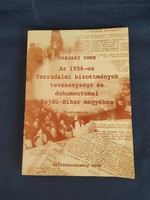 Varjasi Imre dedikált könyve