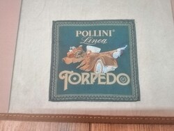 Pollini Linea Torpedo Exkluzív, vintage utazóbőrönd
