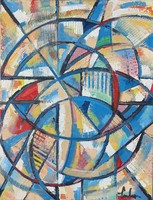 Napforduló - Olajfestmény