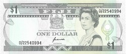 1 dollár 1993 Fiji Fidzsi szigetek UNC J.Kuabuabola Erzsébet királyné