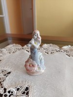 Porcelán  sellő vagy szirén figura .