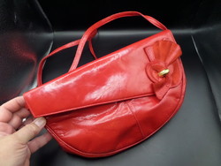 Franco Bellini (eredeti) VINTAGE crossbody női elegáns alkalmi bőrtáska