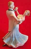 Porcelán táncos pár (L5107)