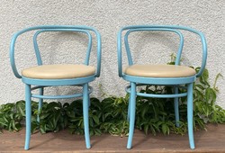 Gebrüder Thonet 209 Vienna GmbH Handmade Vintage Provence 9 db Szék Székek Karosszék Karosszékek fa