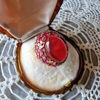 Rose gold plated sweet sugar ring