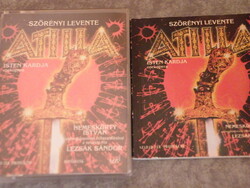 Szörényi Levente - Atilla isten kardja rockopera retró dupla magnókazetta füzettel, eredeti -