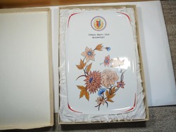 Retro régi Hollóházi Porcelán Csepel Sport Club foci football emléktárgy relikvia fali dísz, tálca
