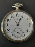 Ritka Swiss Huge Pocket Watch Alpina Góliát,Dupla Fedeles Újszerű Zsebóra,Óra.